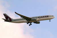 A7-AEC @ EGLL - Airbus A330-302 [659] (Qatar Airways) Home~G 01/07/2013. On approach 27L. - by Ray Barber