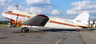 N57626 @ KPMB - Douglas DC-3 on the ramp in Pembina, ND. - by Kreg Anderson