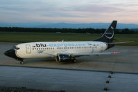 I-BPAI @ LOWG - Blue Panorama B737-300 @GRZ - by Stefan Mager