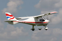 G-CESW @ EGBR - Flight Design CTSW at The Real Aeroplane Club's Biplane and Open Cockpit Fly-In, Breighton Airfield UK, June 1st 2014. - by Malcolm Clarke