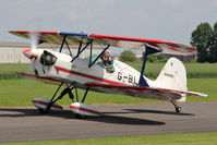 G-BLAF @ EGBR - Stolp SA-900 V-Star at The Real Aeroplane Club's Biplane and Open Cockpit Fly-In, Breighton Airfield UK, June 1st 2014. - by Malcolm Clarke