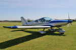 G-CGMV @ X5FB - Basking in May sunshine! Roko Aero NG4 HD, Fishburn Airfield UK, May 2014. - by Malcolm Clarke