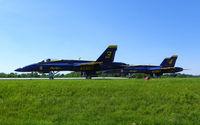 163442 @ LBE - Taxiing to takeoff @ the Westmoreland County Airshow - by Arthur Tanyel