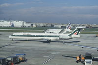 I-DANF @ LIRN - Alitalia I-DANF at Naples-Capodichino. - by J-F GUEGUIN