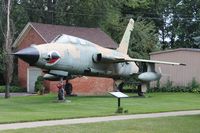 62-4425 - F-105G Thunderchief in front of a VFW Hall in Blissfield MI