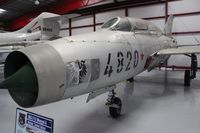 4820 @ TIX - Mig-21 at Valiant Air Command - by Florida Metal