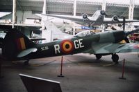 SG-55 - Spitfire ex-serial RAF MV246 preserved in Belgian Musée Royal de l'Armée. - by J-F GUEGUIN
