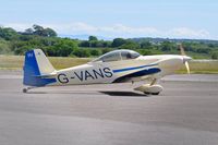 G-VANS @ EGFH - Visiting Vans RV-4. Previously registered N16TS. - by Roger Winser