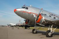 N17334 @ LAL - 1937 Douglas DC3, N17334, at 2014 Sun n Fun, Lakeland Linder Regional Airport, Lakeland, FL - by scotch-canadian