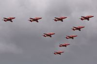 XX177 @ EGHH - Reds arriving for IOW show - by John Coates