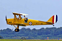 G-BPHR @ EGBP - De Havilland DH.82A Tiger Moth [DHA45] Kemble~G 20/08/2006 - by Ray Barber