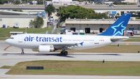 C-FDAT @ FLL - Air Transat A310 - by Florida Metal
