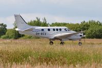 OH-BCX @ EGFH - ScanWings Beech C90 taxying prior to departure. - by Roger Winser