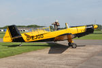 G-EJGO @ EGBR - Zlin Z-226 Trener at The Real Aeroplane Club's Biplane and Open Cockpit Fly-In, Breighton Airfield UK, June 1st 2014. - by Malcolm Clarke