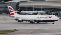 G-BNLV @ MIA - British 747-400 - by Florida Metal