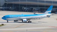 LV-FNI @ MIA - Aerolineas Argentinas A330-200 - by Florida Metal