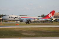 LX-VCB @ MIA - Cargolux 747-800 - by Florida Metal