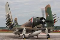 N2AD @ YIP - AD-1 Skyraider - by Florida Metal