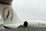 VT-CPA @ EGGW - 2013 Gulfstream G550 (VSP), c/n: 5427 at Luton - by Terry Fletcher