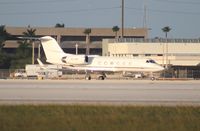N117MS @ MIA - Gulfstream IV - by Florida Metal