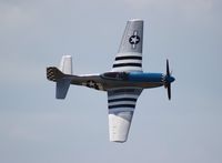 N151FT @ EVB - P-51D Mustang Lady B - by Florida Metal