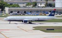 N151UW @ FLL - US Airways A321 - by Florida Metal