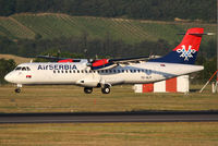 YU-ALP @ LOWW - Air serbia ATR72 - by Thomas Ranner