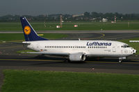 D-ABXL @ EDDL - Boeing 737-300 Lufthansa - by Triple777