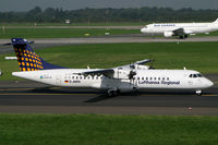 D-ANFK @ EDDL - ATR72 Lufthansa Regional - by Triple777