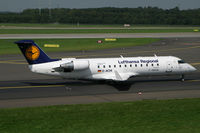 D-ACHI @ EDDL - Canadair RJ-200LR Lufthansa Regional - by Triple777