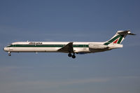 I-DATO @ EBBR - MD82 Alitalia - by Triple777