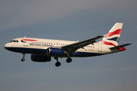 G-EUPY @ EBBR - Airbus 319 British Airways