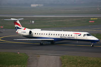 G-EMBU @ EDDL - Embraer RJ145 British Airways