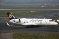 D-ACHI @ EDDL - Canadair RJ-200LR Lufthansa Regional