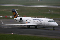 D-ACRP @ EDDL - Canadair RJ-200ER Lufthansa Regional