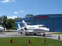 N819JR @ LBE - Parked @ LBE - by Arthur Tanyel