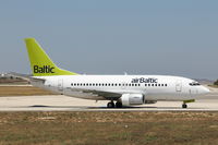 YL-BBN @ LMML - B737-500 YL-BBN Air Baltic - by Raymond Zammit