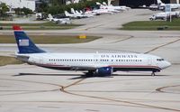 N439US @ FLL - US Airways 737-400 - by Florida Metal