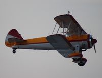 N450JW @ LAL - Stearman taking off at Sun N Fun - crashed later that year at Dayton Ohio Air Show - by Florida Metal