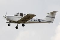G-BLWP @ EGFH - Cambrian Fly Club Tomahawk, seen departing runway 22 at EGFH on a lesson\local flight. - by Derek Flewin