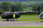 D-HPHP @ EGCW - visitor at Welshpool - by Chris Hall