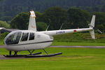 D-HMCR @ EGCW - visitor at Welshpool - by Chris Hall