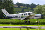 G-TALE @ EGCW - visitor at Welshpool - by Chris Hall