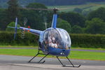 D-HTIK @ EGCW - visitor at Welshpool - by Chris Hall