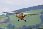 G-BSFD @ EGCW - visitor at Welshpool - by Chris Hall