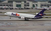 N554FE @ MIA - Fed Ex MD-10-10F - by Florida Metal