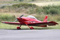 G-CEVC @ EGFH - Shoreham Airport resident, RV-4, parked by the pumps. - by Derek Flewin