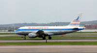N744P @ KDCA - Takeoff roll National Airport - by Ronald Barker