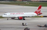 N625VA @ FLL - Virgin America A320 - by Florida Metal