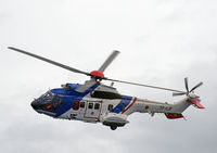 TF-LIF - The Icelandic Coastguard take a look at the MV Island Sky off Reykjavik. - by Jonathan Allen